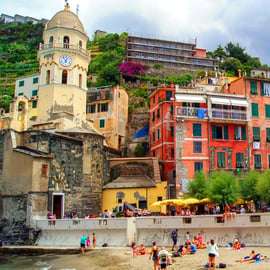 De Montecatini: Excursão particular a Cinque Terre com Pisa