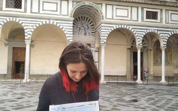Pistoia : visite à pied avec un habitant et apéritif
