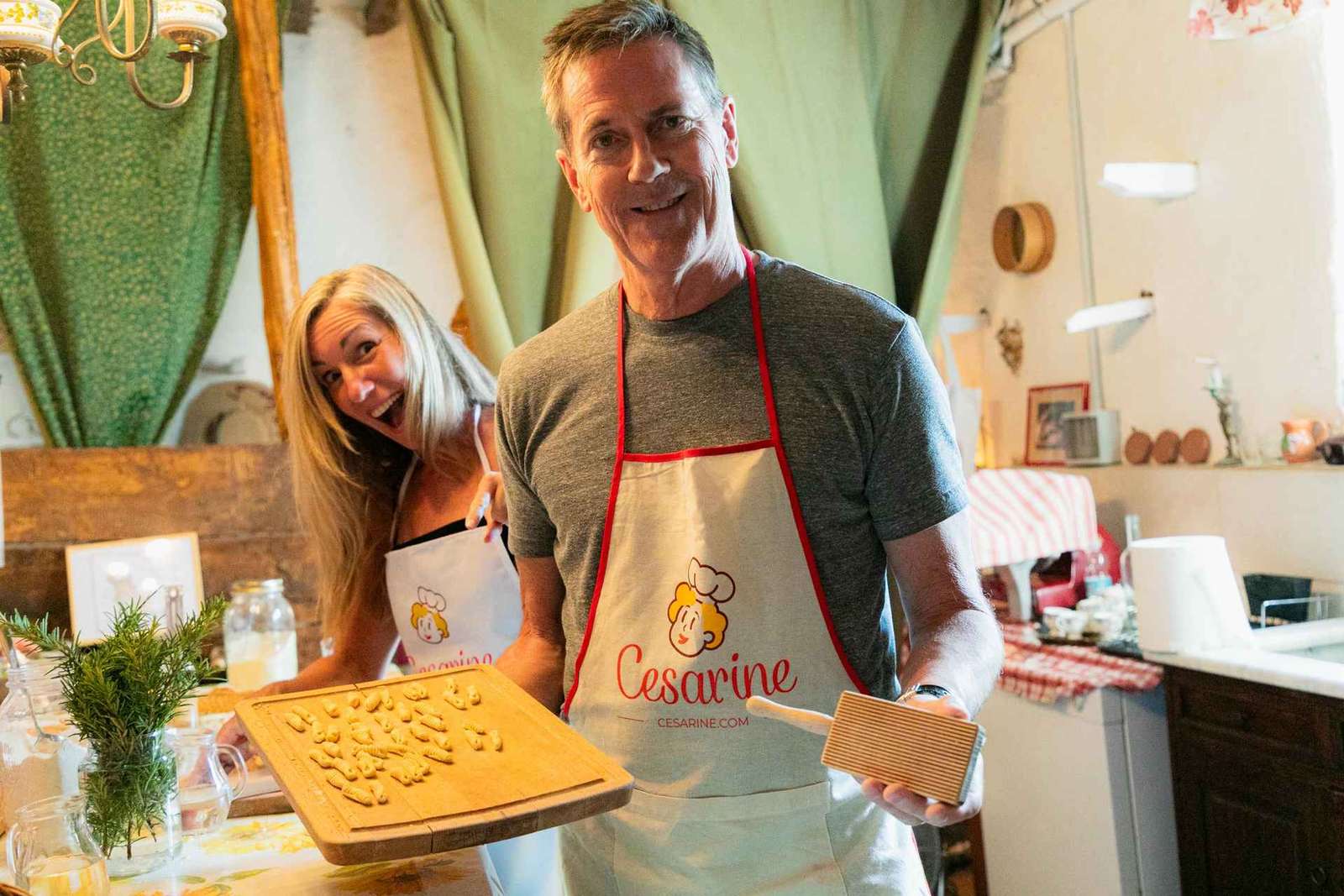 Aula de massa toscana autêntica numa casa local em Pistoia
