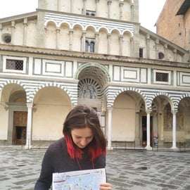 Pistoia: passeio guiado a pé com um local e aperitivo